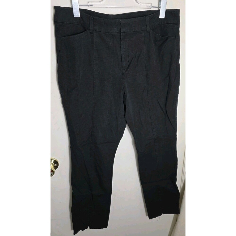 Old Navy Black Pixie Hi-Rise Split Hem Women's Size 16